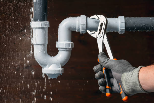 Professional Leak Detection technician working in Gibsonville, NC